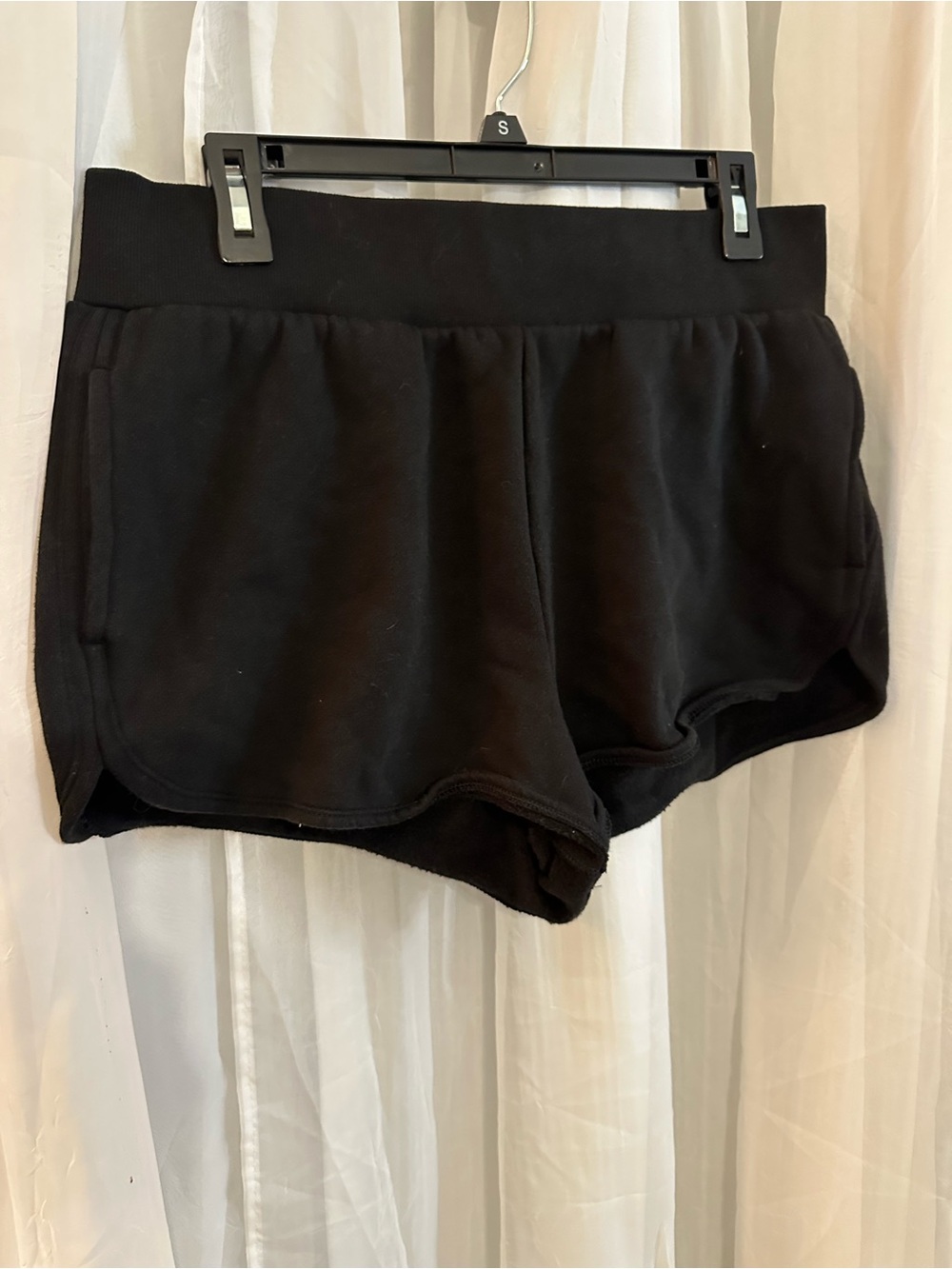 Victoria Secret Black Women’s Athletic Sweat Shorts